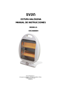 Handleiding Svan SVCA603EH Kachel