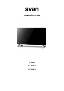 Manual de uso Svan SVCA10CN Calefactor