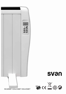 Handleiding Svan SVCA900ET Kachel