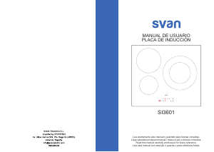 Handleiding Svan SI3601 Kookplaat