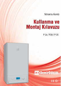 Kullanım kılavuzu DemirDöküm P 24 Doğal gaz kazanı