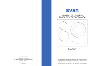 Handleiding Svan SV3601 Kookplaat