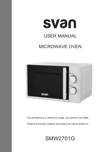 Manuale Svan SMW2701G Microonde
