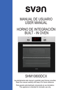 Handleiding Svan SHM10800DCX Oven