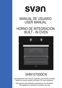 Manual de uso Svan SHM10700DCN Horno