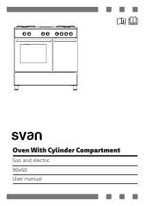 Manual de uso Svan SKGW5901PBX Cocina