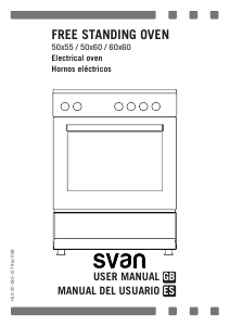 Manual de uso Svan SKV4600 Cocina