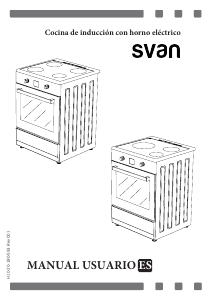 Manual de uso Svan SKI3600X Cocina