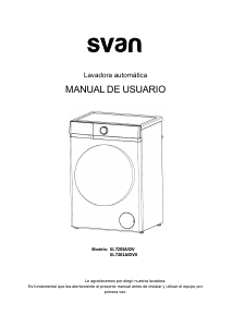 Manual de uso Svan SL7205AIDV Lavadora