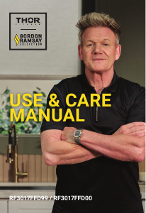 Bruksanvisning Thor RF3017FFD00 Gordon Ramsay Kyl-frys