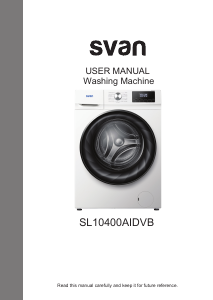 Handleiding Svan SL10400AIDVB Wasmachine