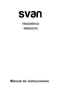 Manual Svan SR85501EC Frigorífico