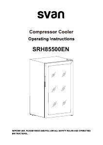 Manual de uso Svan SRH85500EN Refrigerador