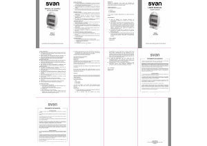Handleiding Svan SCEH0800V Kachel