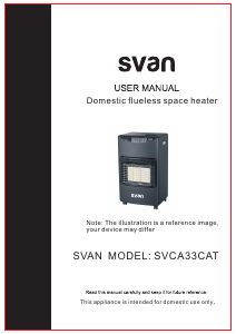 Handleiding Svan SVCA33CAT Kachel