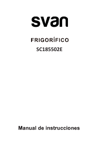 Manual Svan SC185502E Fridge-Freezer