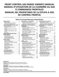 Mode d’emploi Maytag MSGS7030SZ Cuisinière