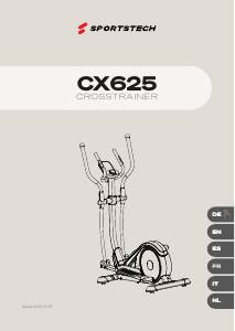 Manual Sportstech CX625 Cross Trainer