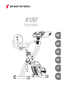 Manual Sportstech X150 Exercise Bike