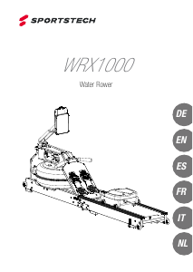 Manuale Sportstech WRX1000 Vogatore