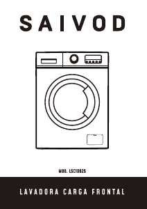 Manual Saivod LSC 10625 Máquina de lavar roupa