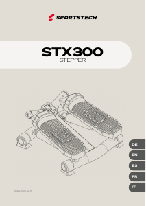 Handleiding Sportstech STX300 Stepper