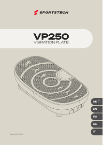 Manuale Sportstech VP250 Pedana vibrante
