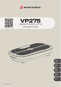 Manual de uso Sportstech VP275 Plataforma vibratoria