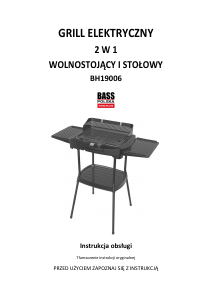 Instrukcja Bass Polska BH19006 Grill