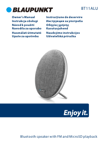 Priročnik Blaupunkt BT 11 ALU Zvočnik