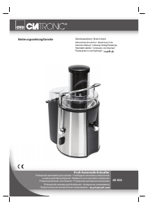 Bedienungsanleitung Clatronic AE 3532 Entsafter