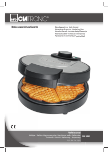 Bedienungsanleitung Clatronic WA 3492 Waffeleisen