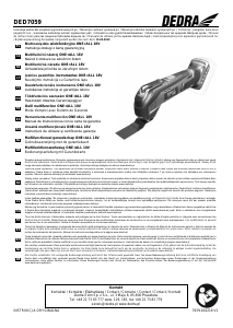 Rokasgrāmata Dedra DED7059 Daudzfunkciju instruments
