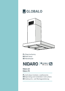 Manual Globalo Nidaro 90 Cooker Hood