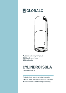 Bedienungsanleitung Globalo Cylindro Isola 39 Dunstabzugshaube