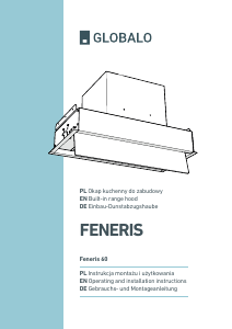 Manual Globalo Feneris 60 Cooker Hood