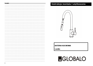 Instrukcja Globalo Loretio Kran