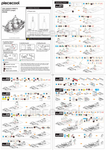 Manual Piececool set HP239 Fantasy The Queen Annes Revenge