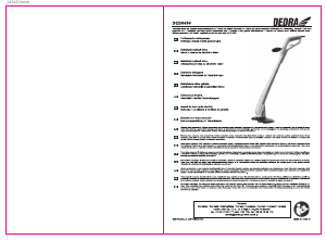Manual Dedra DED8696 Trimmer de gazon