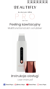 Manual de uso Beautifly B-Scrub Slim Pro Cepillo de limpieza facial