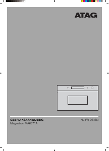 Bruksanvisning ATAG MA6371A Mikrovågsugn