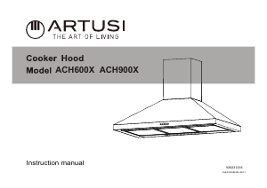 Handleiding Artusi ACH600X Afzuigkap
