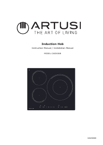 Handleiding Artusi CAID636B Kookplaat