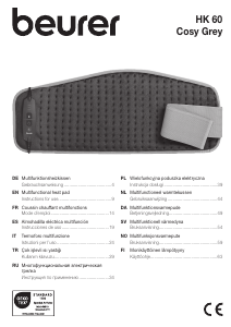 Käyttöohje Beurer HK 60 Cosy Grey Lämpötyyny