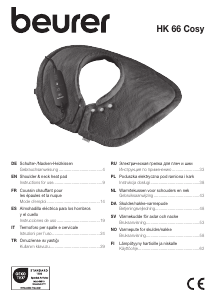 Manual de uso Beurer HK 66 Cosy Almohadilla térmica