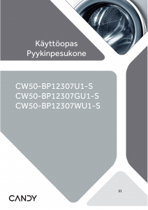 Käyttöohje Candy CW50-BP12307WU-S Pesukone