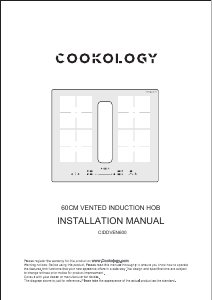 Manual Cookology CIDDVEN600 Hob