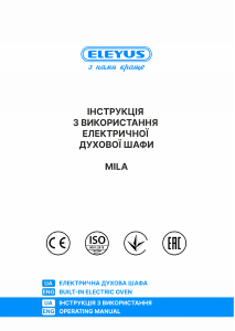 Bruksanvisning Eleyus MILA 6009 WH Ugn