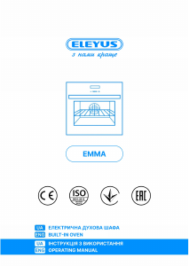 Bruksanvisning Eleyus EMMA 6010 WH STL Ugn