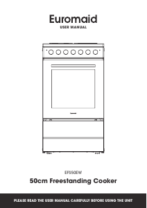 Bruksanvisning Euromaid EFS50EW Spis